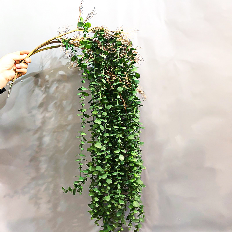 Rattan Plant Basket - 104 centimetri Falso Eucalipto Rattan Piante