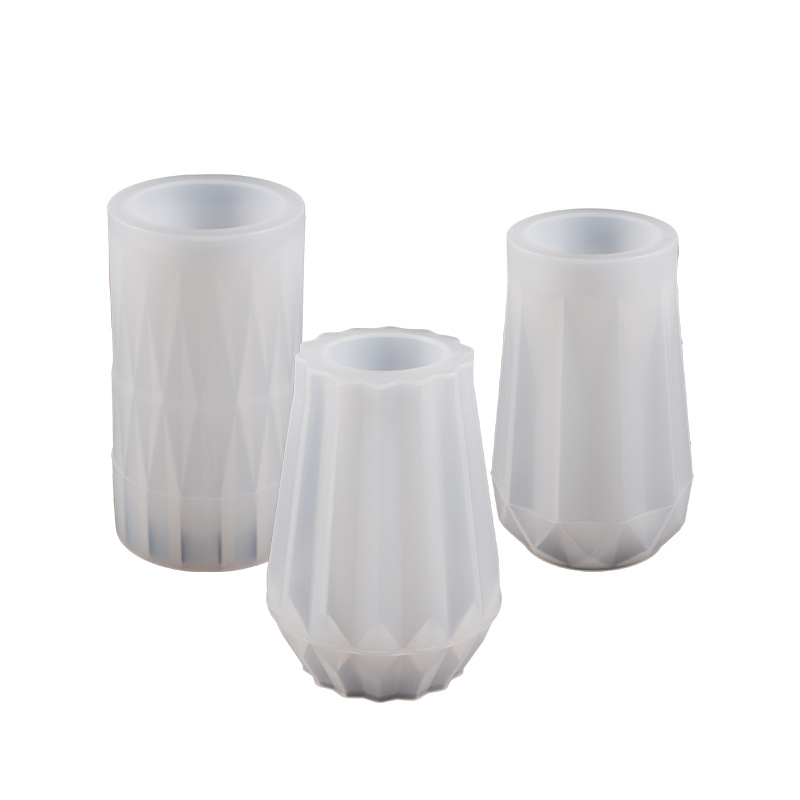 Home Decor Vase With Flowers - Vaso di diamanti rotondo stampo in
