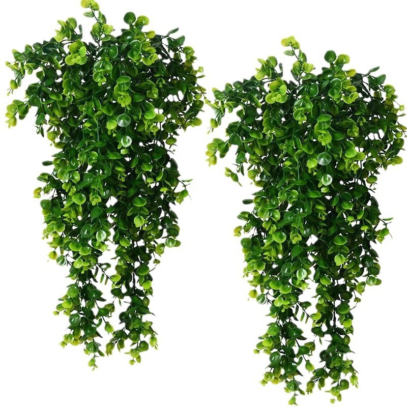 Rattan Plant Basket - 1 pz artificiale 5 forchette rattan