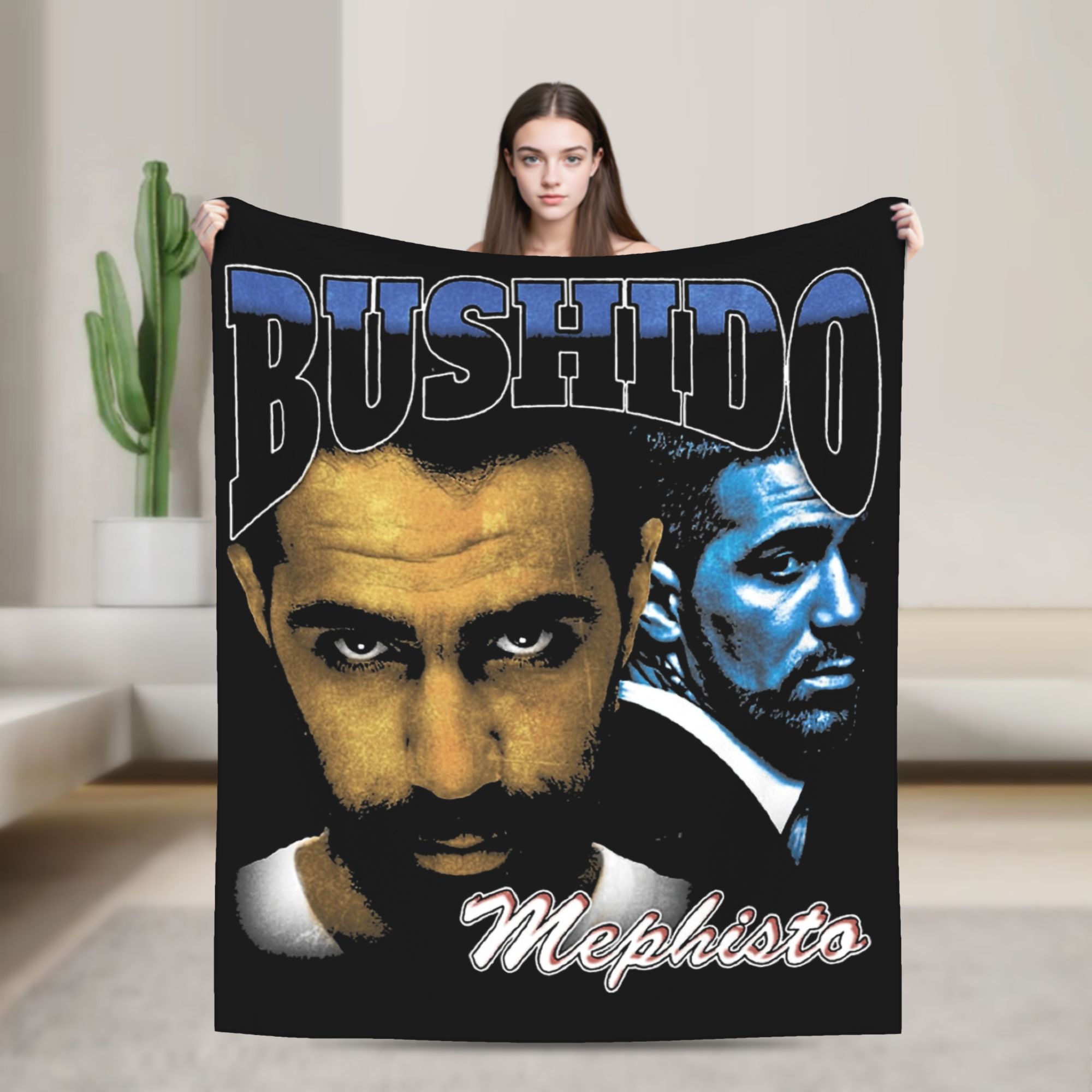 Germany Home Decor - Coperta in pile corallo Bushido Bootleg