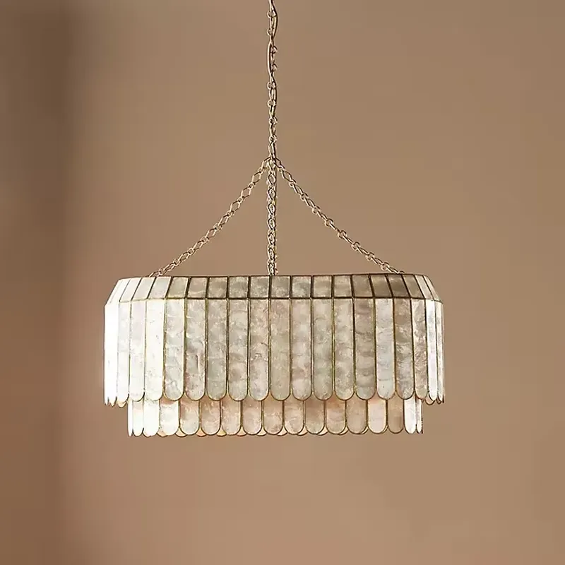 Home Decor Gold - Lampadario Moderno Americano per Sala da