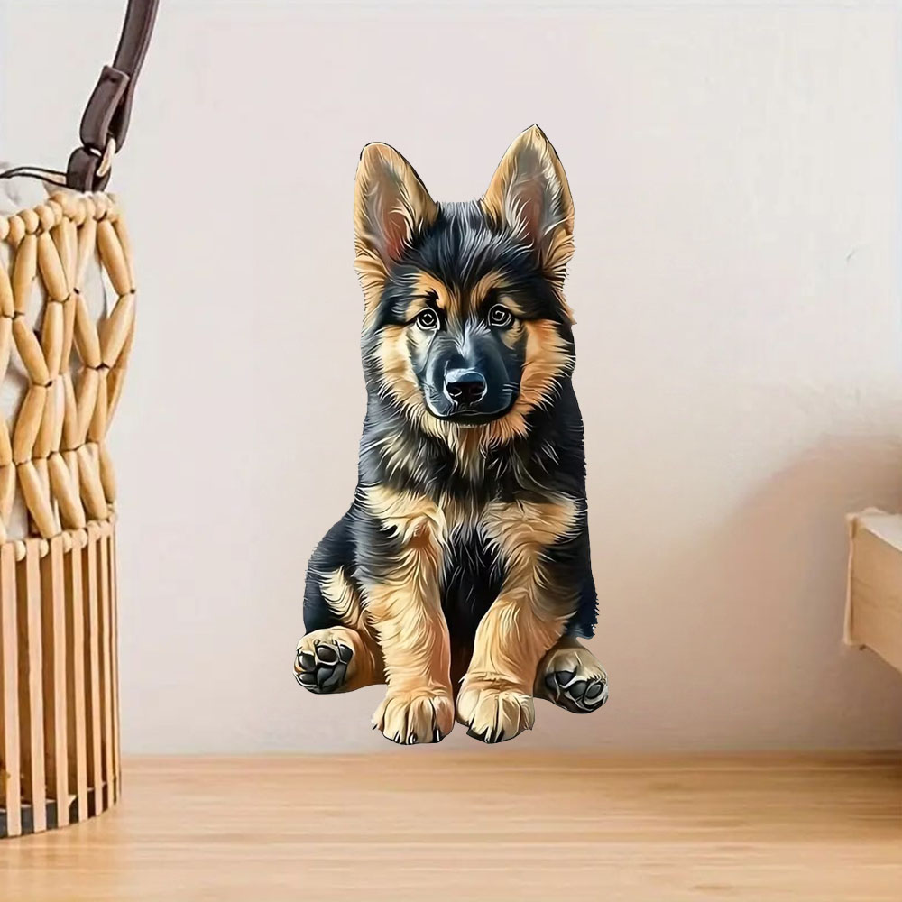Germany Home Decor - Grande adesivo per cane pastore tedesco,