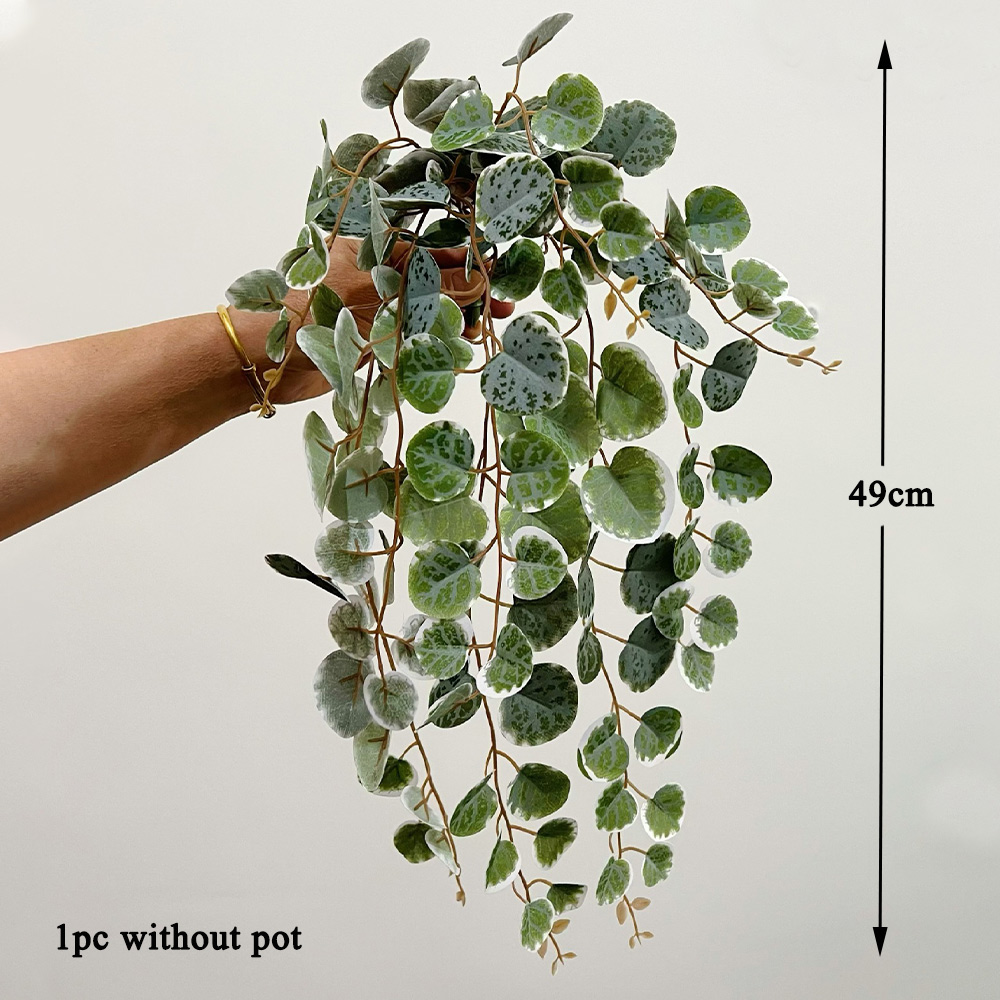 49 centimetri Piante Artificia - Rattan Plant Basket recensione e prezzo