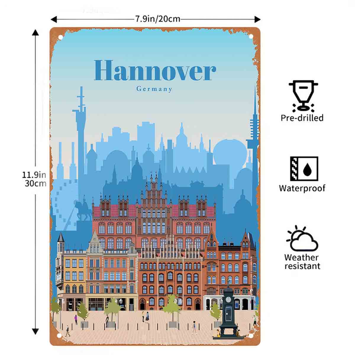 Decorazione da parete in metal - Germany Home Decor recensione e prezzo
