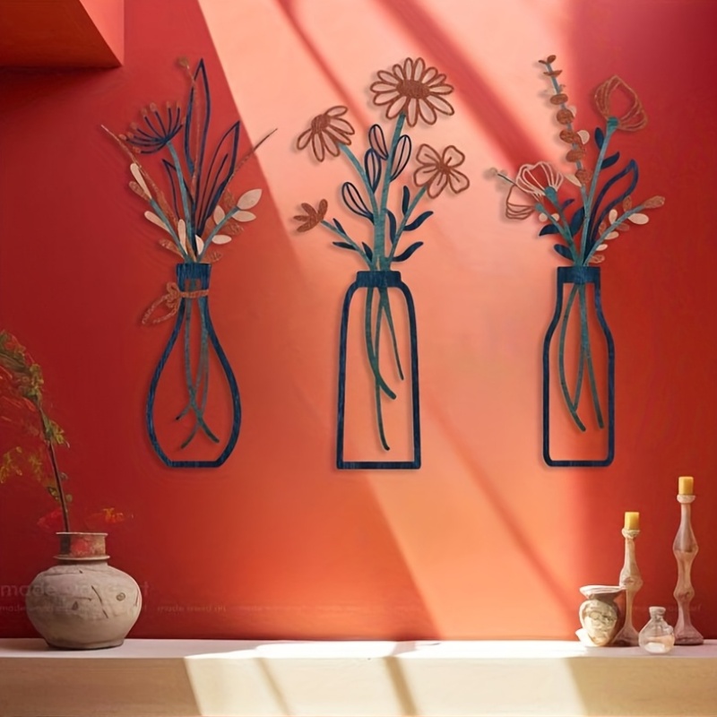 3 Grandi Sculture Floreali da  - Home Decor Vase With Flowers recensione e prezzo
