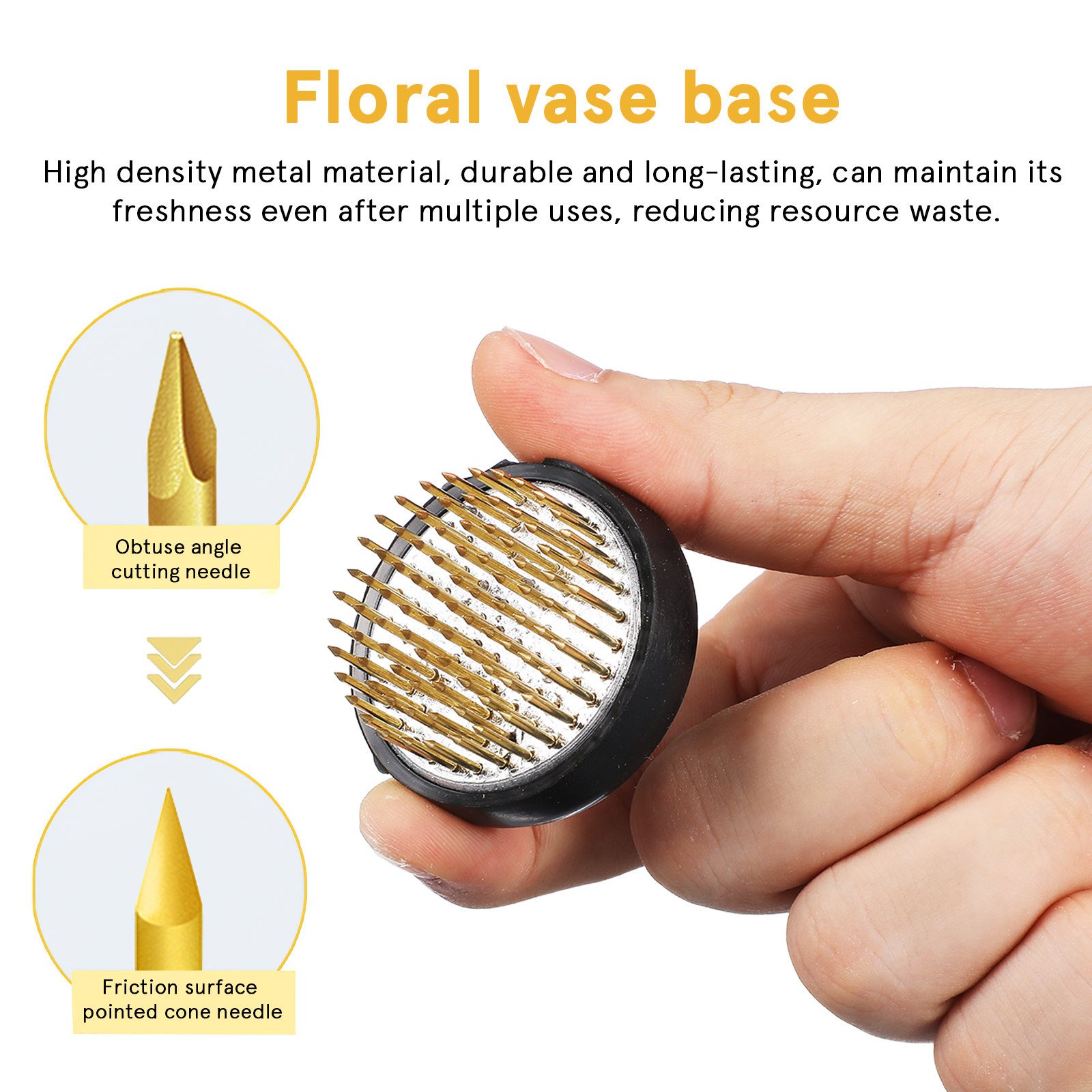 3 Pezzi di Basi per Composizio - Home Decor Vase With Flowers recensione e prezzo