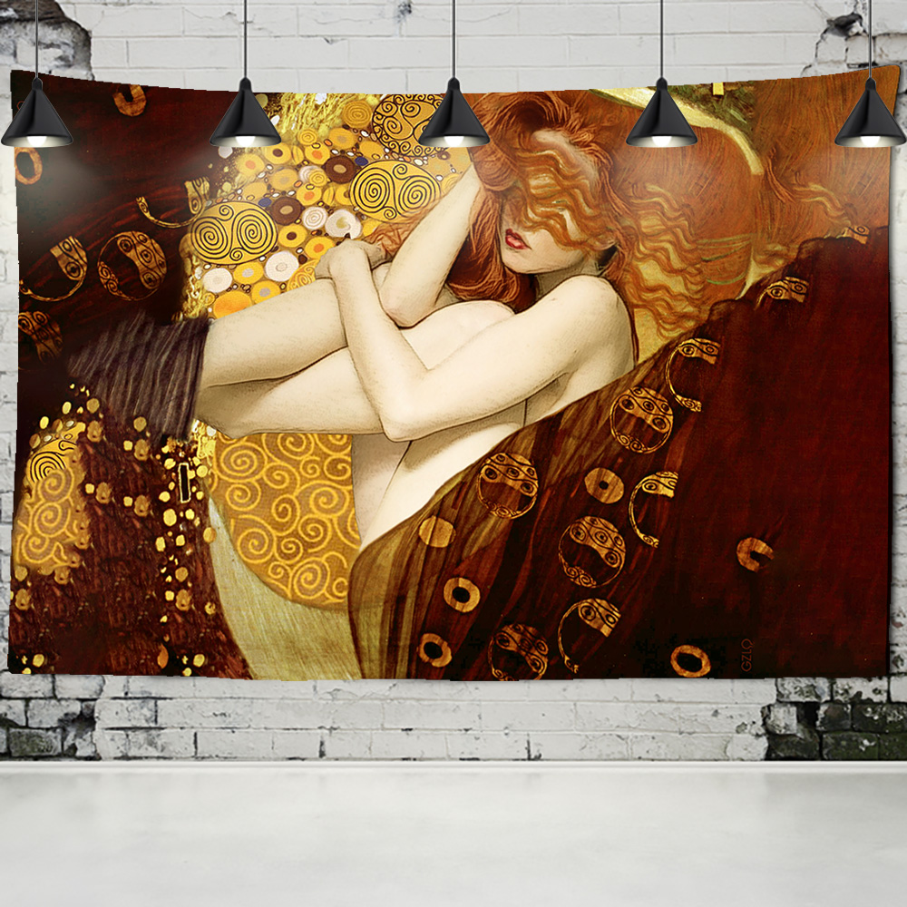 Gustav Klimt Pittura A Olio Pa - Home Decor Gold recensione e prezzo