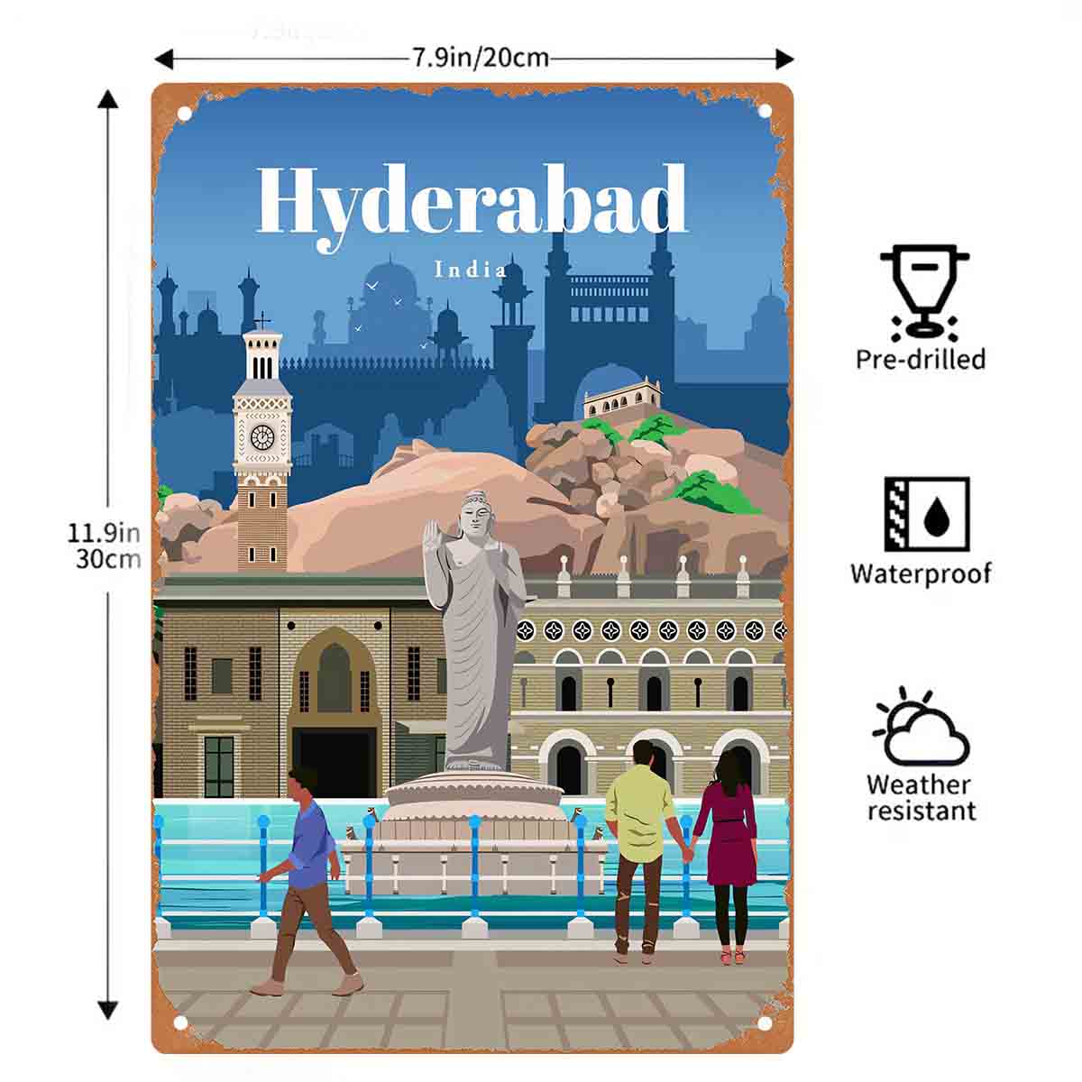Decorazione da parete in metal - Home Decor Hyderabad recensione e prezzo