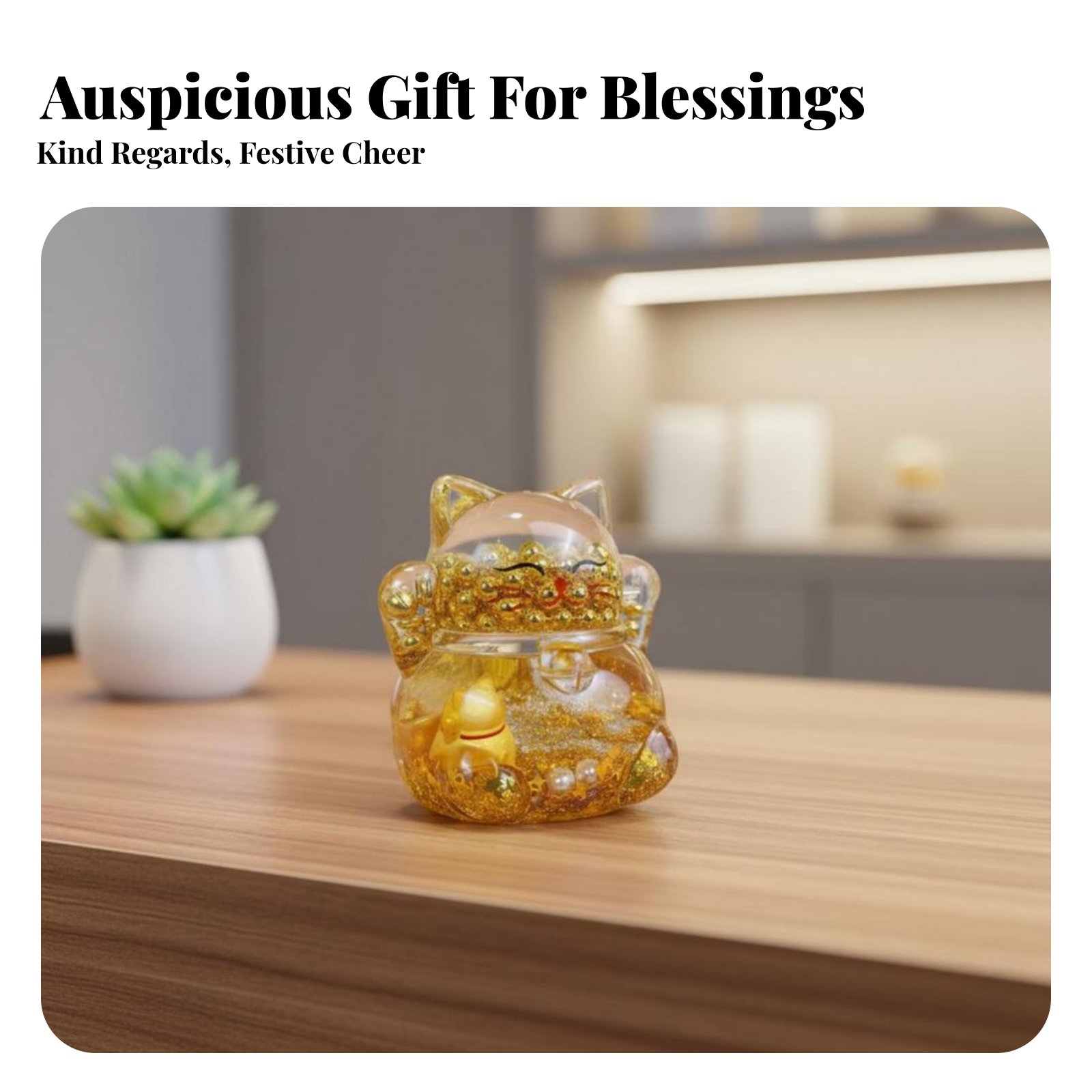 Decorazione Gatto della Fortun - Home Decor Gold recensione e prezzo