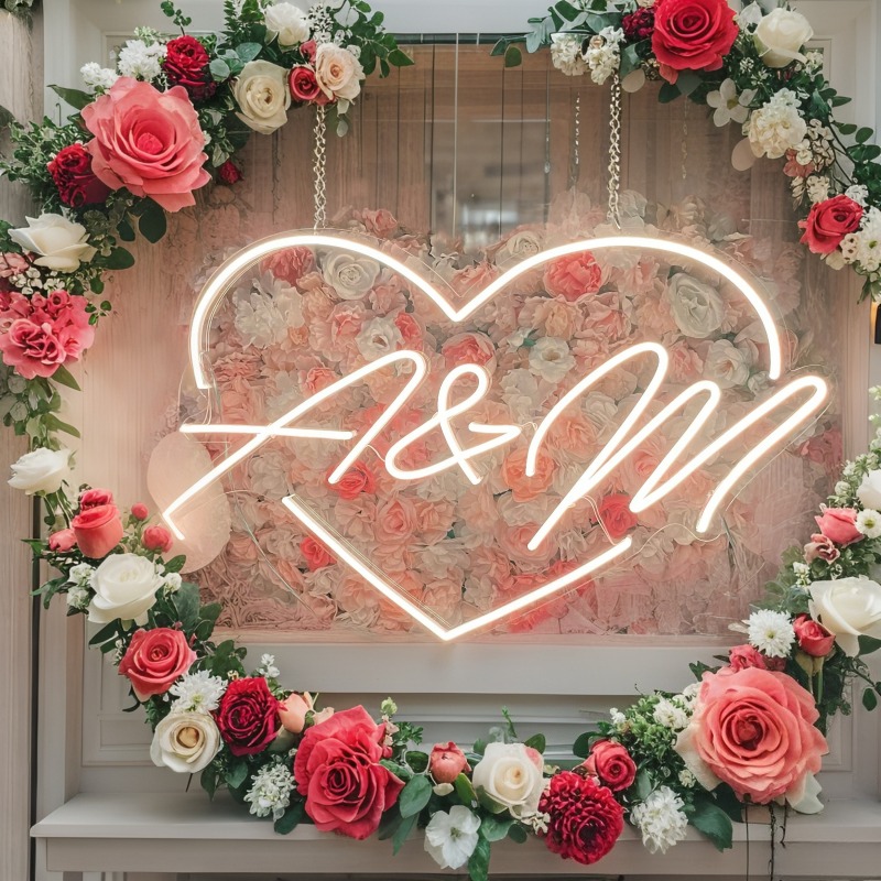 Insegna al neon a LED con iniz - Home Christmas Decor recensione e prezzo