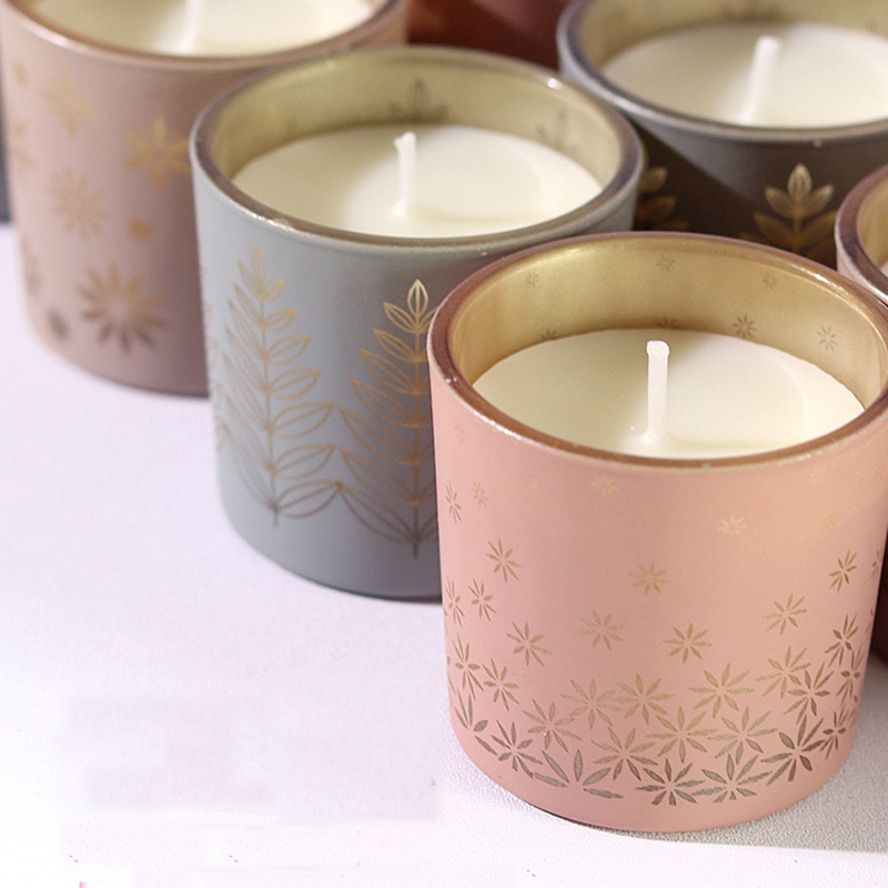 Candele in ceramica colorate,  - Home Decor Glass recensione e prezzo