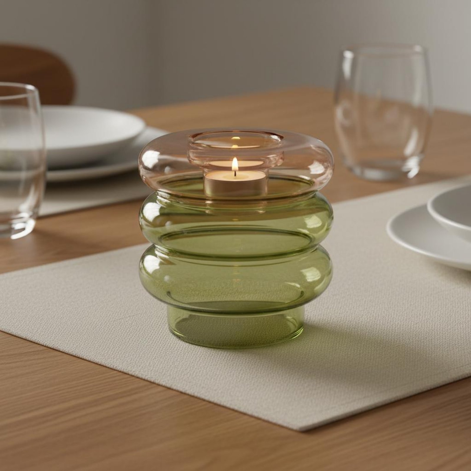 Vaso Portacandele Decorativo C - Home Decor Glass recensione e prezzo