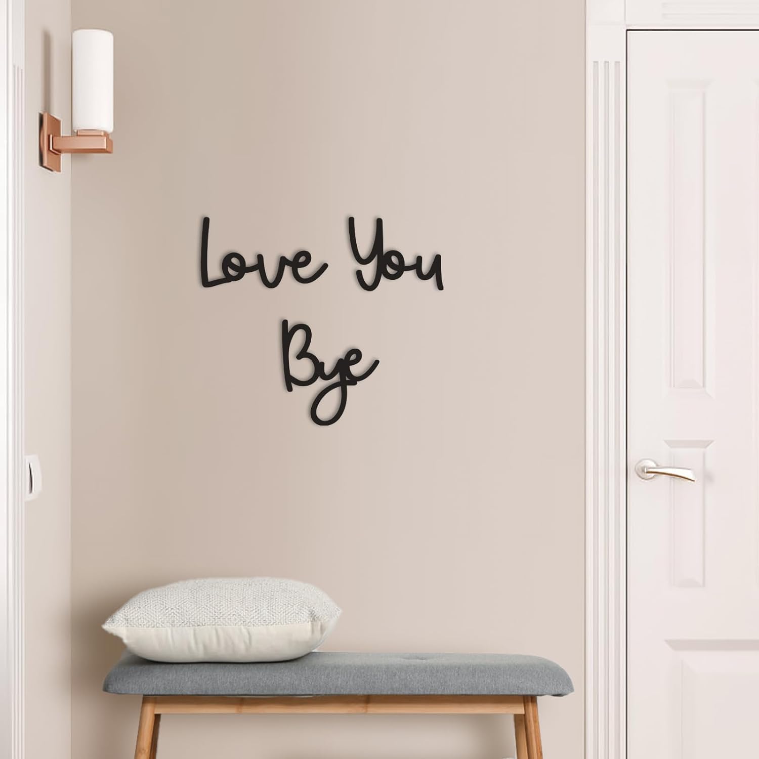 Love You Bye Targa in legno De - Home Decor Y2K recensione e prezzo