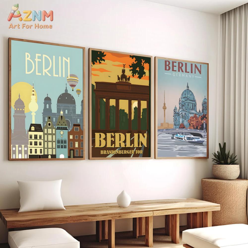 AZNM Berlin Germania Stampa su - Germany Home Decor recensione e prezzo