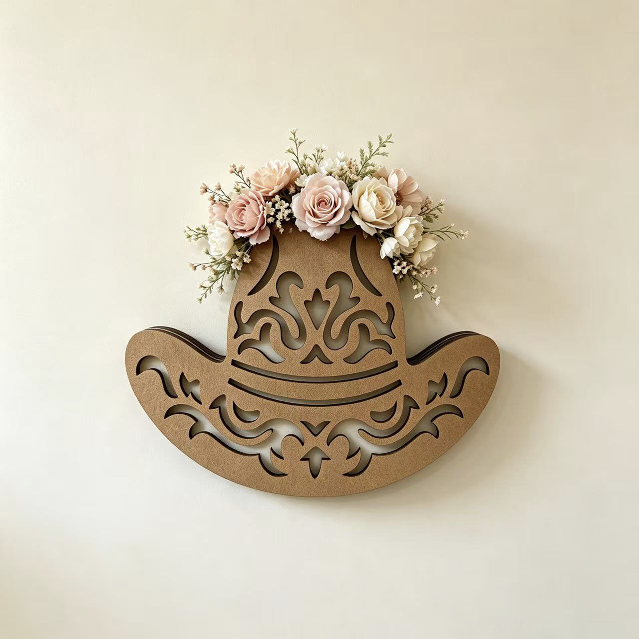 Decorazioni da Parete in Legno - Home Decor Vase With Flowers recensione e prezzo