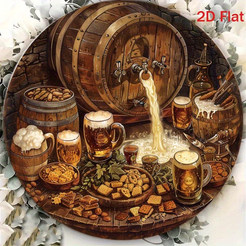 1 Pezzo Targa Rotonda 2D Piatt - Home Decor Korea recensione e prezzo