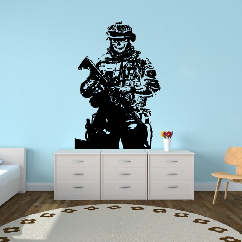 Solider Sniper Skull War Wall  - Home Decor Y2K recensione e prezzo