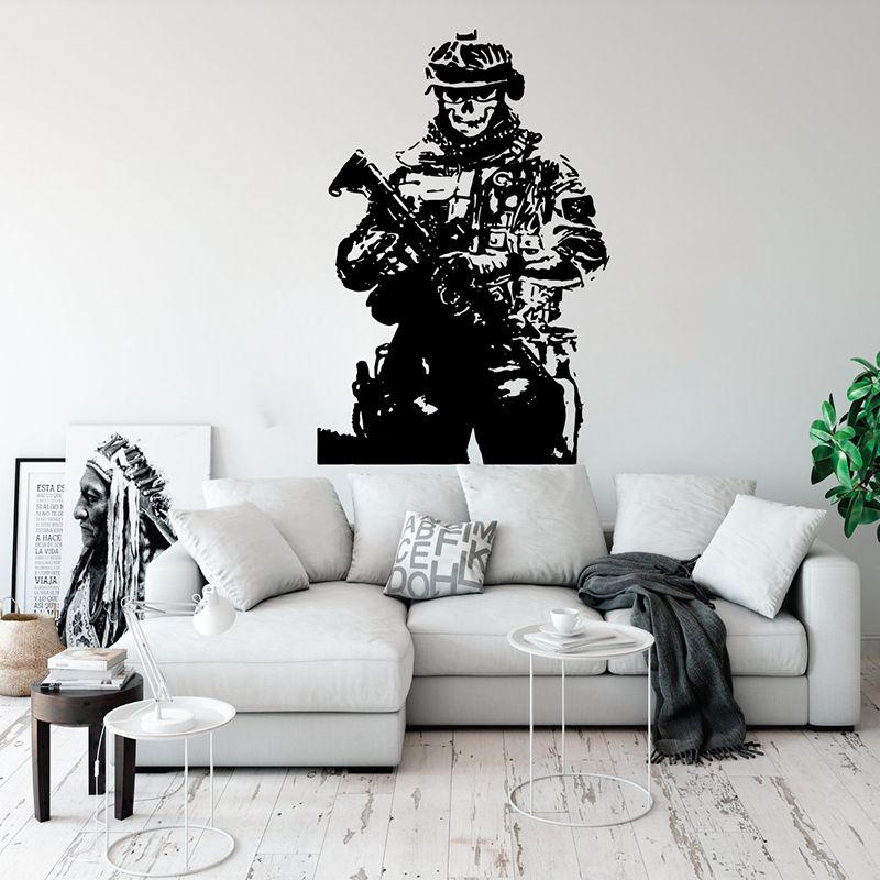 Solider Sniper Skull War Wall  - Home Decor Y2K recensione e prezzo