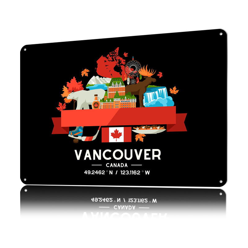 Poster Stampato della Mappa di - Home Decor Vancouver recensione e prezzo