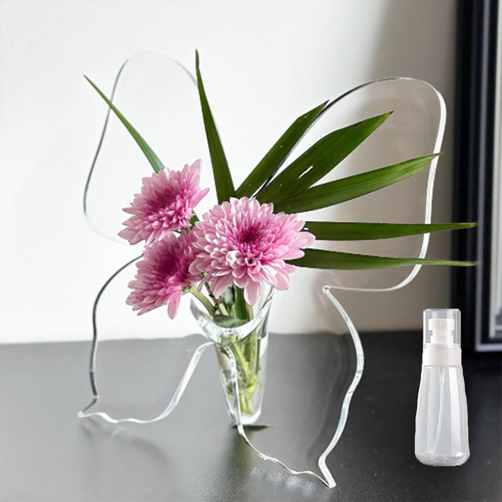 Vaso di fiori acrilico traspar - Home Decor Vase With Flowers recensione e prezzo