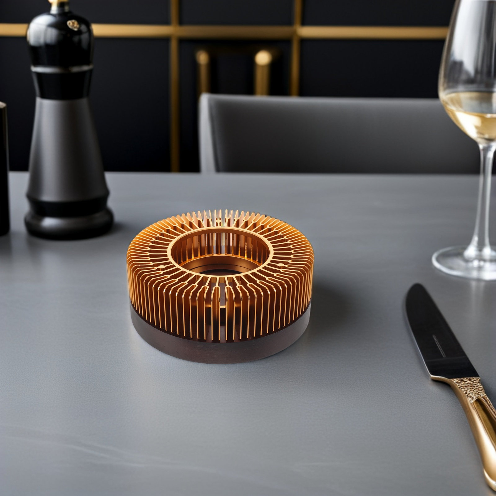 Scalda Teiera in Oro, Supporto - Home Decor Gold recensione e prezzo