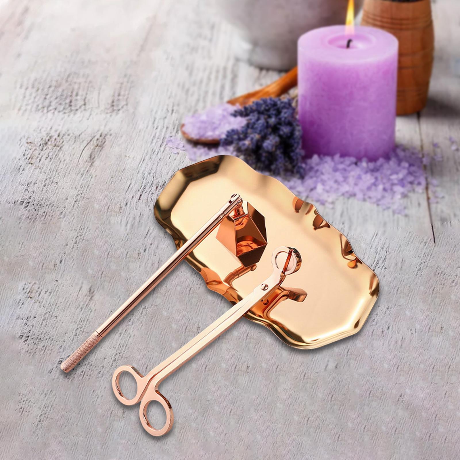 Set di accessori per candele d - Home Decor Gold recensione e prezzo