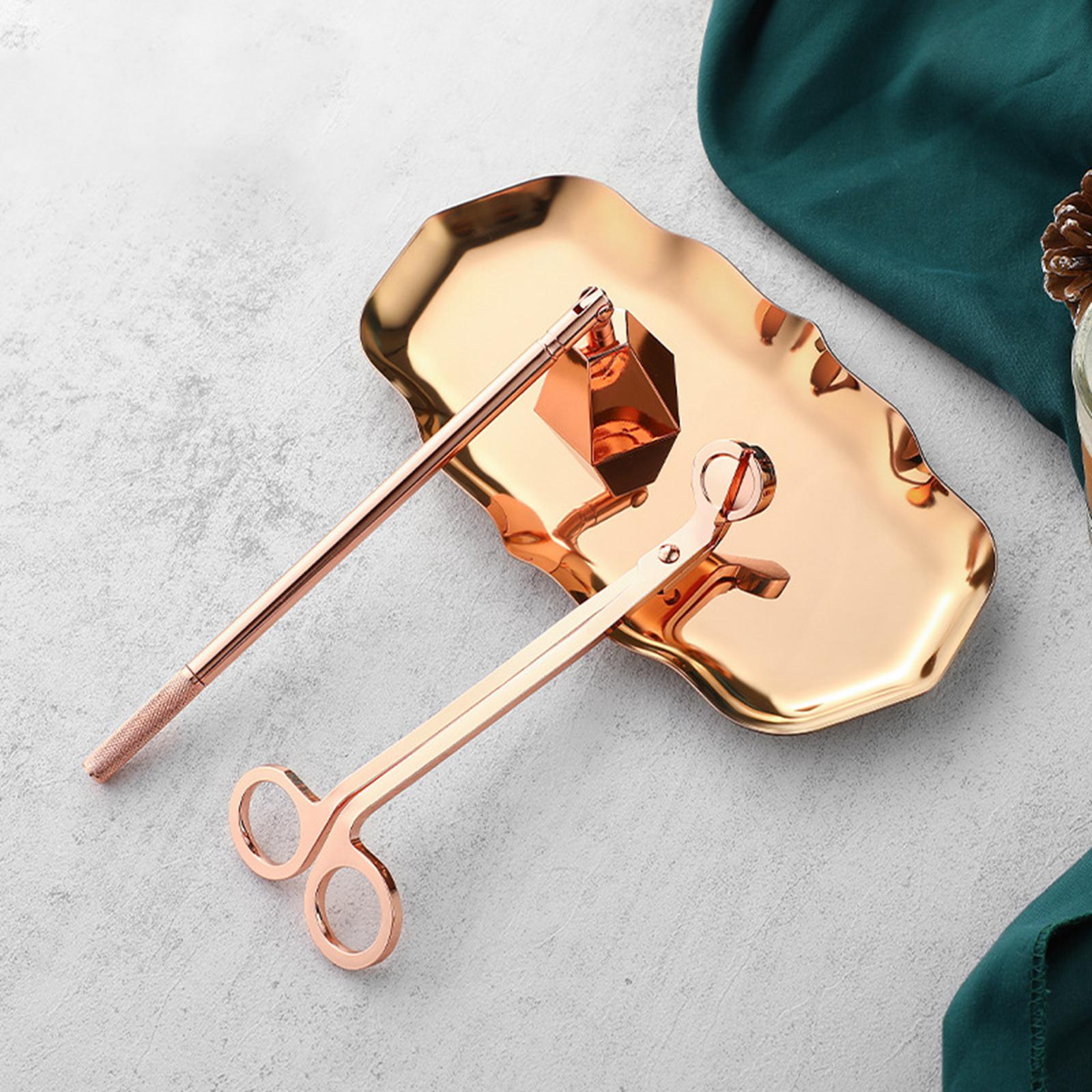 Set di accessori per candele d - Home Decor Gold recensione e prezzo