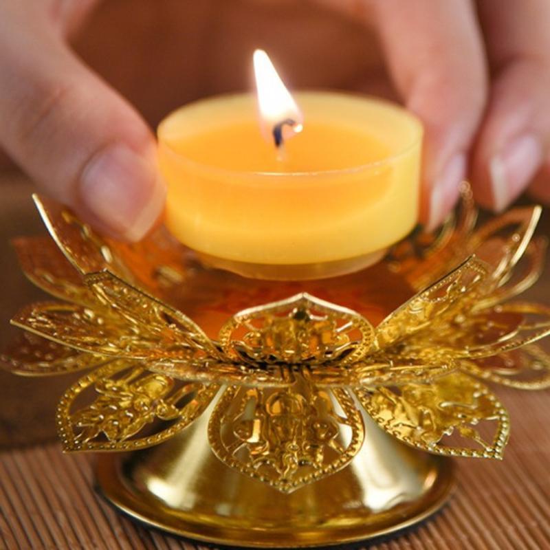 Portacandele per Tea Light con - Home Decor Gold recensione e prezzo